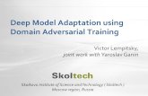 Deep Model Adaptation using Domain Adversarial Trainingadas.cvc.uab.es/task-cv2015/materials/Victor-Talk-TASKCV... · 2016-01-18 · Deep Model Adaptation using Domain Adversarial