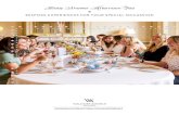 Baby Shower Afternoon Tea - Luxury Hotels · 2019-05-08 · PLAN YOUR BABY SHOWER Create lasting memories and surprise your Mommy-To-Be with a sophisticated Baby Shower in one of