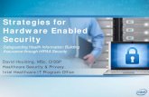 Strategies for Hardware Enabled Securityclearwatercompliance.com/wp-content/uploads/day2_HIPAA... · 2019-10-17 · Strategies for Hardware Enabled Security David Houlding, MSc, CISSP