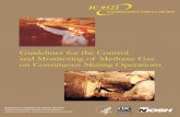 Guidelines for the Control and Monitoring of …...Guidelines for the Control and Monitoring of Methane Gas on Continuous Mining Operations By Charles D. Taylor, J. Emery Chilton,