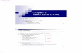 CS6359 Module 2: Introduction to UML€¦ · Chapter 2: Introduction to UML ... UML symbols are based on well-defined syntax and semantics. analysis, architecture/design, implementation,