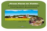 From Farm to Table - Public Health Law...healthy food options has become a primary goal of many local food coalitions and food policy councils. Viewing the food environment as a system