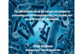The spectacular role of the human microbiome in …...Kiran Krishnan Microbiologist, Clinical Researcher WHAT IS METABOLIC ENDOTOXEMIA? Metabolic endotoxemia is essentially an innate