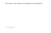 Xcode 10 beta 3 Release Notes - Muse TECHNOLOGIES · Improved the performance of Undo and Redo after doing a Replace All. (40565102) Fixed an issue that caused Xcode to crash after