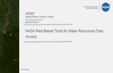 NASA Web-Based Tools for Water Resources Data Access · NASA Web-Based Tools for Water Resources Data Access . National Aeronautics and Space Administration Applied Remote Sensing