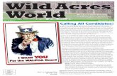 Wild Acres World · 2 Wild Acres World March/April 2016 Published six times a year by Community Newspaper Publishers 237 Phyllis Court, Stroudsburg PA 18360 FOR ADVERTISING INFORMATION: