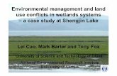Environmental management and land use conflicts in ...waterbird.ustc.edu.cn/download/PPT PDF/Land use20100909.pdf · THREE GORGES DAM 18 20 ou (m) 1978-2002 Three Gorges Dam 14 er