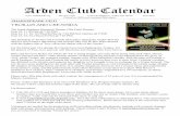 Arden Club Calendarardenclub.org/files/2016/05/2016-June.pdfArden Club Calendar 302 475-3126 2126 The Highway, Arden, DE 19810 June 2016 Printed on 100% post - consumer fiber paper.