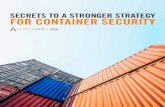 SECRETS TO A STRONGER STRATEGY FOR CONTAINER …...Tip: Amazon ECS offers network control through the container control for Elastic Network Interface (ENI). You can use the ENI to