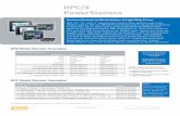 HPC HPX Flier nonRoHS - Parker Hannifin · display system, the new HPC/X PowerStation line is designed and tested to extremes. CTC’s award winning InteractX Windows HMI runtime