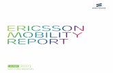 Ericsson Motyli b i Report · 2 ERICSSON MOBILITY REPORT JUNE 2017 Ericsson Mobility Report 8.8EB 7.5B 2.1GB 71EB 9B 12GB CAGR 42% CAGR 3% CAGR 33% 2022 2022 2016 2016 2022 2016 W