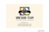 Kris Beal, kris@vineyardteam.org  · Kris Beal, M.S. kris@vineyardteam.org  1 of 14 Item No. 10 Presentation September 22-23, 2016 Vineyard Team Presentation