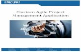 Clarizen Agile Project Management Application Ag… · 1. After installing the Agile application, start by creating a new Agile/SCRUM project. You can use the SCRUM Development template