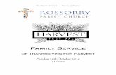 Family Service - Rossorry Parish Churchrossorryparish.com/wp-content/uploads/2016/10/Harvest-2016-Sunday... · Family Service of Thanksgiving for Harvest Sunday 16th October 2016