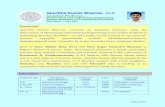 Apurbba Kumar Sharma, Ph.D.people.iitr.ernet.in/facultyresume/akshafme_aZR8XNg.pdf · Dr A K Sharma M S Srinath Dr Pradeep Kumar Indian Patent Application No. 1994/DEL/2009 Year: