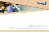 your guide to the 2019 FedEx and UPS rate increases pdfs... · 2019-07-17 · your guide to the 2019 FedEx and UPS rate increases 3 rate increase history Before we dive into where