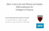 SMIV: A 16nm SoC with Efficient and Flexible DNN Acceleration for Intelligent IoT Devices · 2018-08-20 · Deep learning on edge devices is driving new IoT use cases. Efficient and