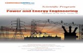 International Conference on Power and Energy Engineering · Conference Series LLC 2360 Corporate Circle, Suite 400 Henderson, NV 89074-7722, USA Ph: +1-888-843-8169 Fax: +1-650-618-1417