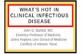 WHAT’S HOT IN CLINICAL INFECTIOUS DISEASE · Method: Retrospective analysis 27,330 patients >65 yrs hospitalized with CAP 1998-9. Analysis based on PSI-adjusted mortality correlated