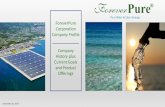 ForeverPure Corporation Company Profile Company History ... remote locations, disaster relief, and military
