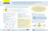 poster Low TEMPERATURE and Cold district heating · Low Temperature and Cold District Heating & Cooling Systems Transition, Implementation, Planning, Long-term Evaluation Introduction