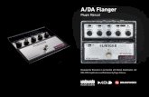 A/DA Flanger - Plugin Alliance · A continuously variable sweep that moves over the entire delay range, shifting the comb filter up and down the spectrum. Minimum sweep rate is 0.04