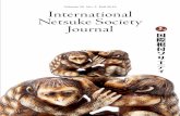 Volume 39 No. 3 Fall 2019 International Netsuke Society Journal · images of various paintings by them and of carvings at temples and shrines. One fascinating example was “heavy