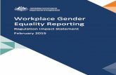 Workplace Gender Equality Reporting · Gender reporting, as outlined in the Act, is a mechanism for individual organisations to identify and action gaps in gender equality, gender