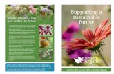 Supporting a Garden Organic’s role, sustainable future · next generation of organic growers and pioneers ... Organic is a sign of believing in an organic, sustainable future for