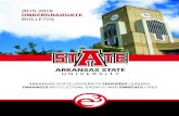 STUDENT RESPONSIBILITY - Arkansas State University · STUDENT RESPONSIBILITY ... American Mathematical Society ... Since 2004, students and faculty of Arkansas State University have
