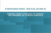 ENHANCING RESILIENCE - University of Exeter ... ENHANCING RESILIENCE FINDING INNER STRENGTH TO MANAGE