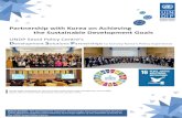 Partnership with Korea on Achieving the Sustainable ... HLPF brochure (7.14).pdfThe first DSP on Korea’sAnti-Corruption Initiative Assessment (AIA) was an innovative policy tool