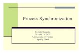 Process Synchronization - ce.sharif.irce.sharif.ir/courses/86-87/2/ce424/resources/root/Course Slides/6... · Process synchronization Problems : Spin-lock & bounded-waiting. M. Kargahi