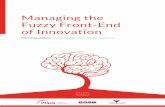 Managing the Fuzzy Front-End of Innovation...7 Managing the Fuzzy Front-End of Innovation Institutional Presentation iN4iN Intelligence 4 innovation, in4in, is a program of the International