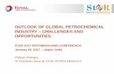OUTLOOK OF GLOBAL PETROCHEMICAL INDUSTRY … · STAR 2017 ROTOMOULDING CONFERENCE - Ph.Montagne - TOTAL PETROCHEMICALS 8 Iran currently produces 60 million tons of petrochemicals