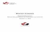 Hockey Canada HP1 Coaching Pathways: Learning Facilitator ... · tous les partenaires du PNCE, conformément aux paramètres établis dans la politique de confidentialité qui peut