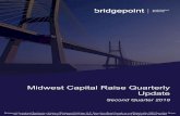 Midwest Capital Raise Quarterly Update · 2019-07-29 · Midwest Capital Raise Quarterly Update Second Quarter 2018 §Quarterly Midwest Financings Issuers and Investors Transactions