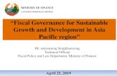 Welcome to United Nations ESCAP | United Nations ESCAP - …Sakounseng... · 2019-05-01 · global integration a single State Bond, capital and money budget plan market are strong