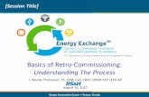 Basics of Retro-Commissioning: Understanding The Process · 2017-08-29 · Tampa Convention Center • Tampa, Florida Basics of Retro-Commissioning: Understanding The Process [Session