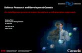 Defence Research and Development Canada An intelligence ... · 1 Outline • The Intelligence cycle – Canadian, US, NATO – Criticisms and previous work • All-source intelligence