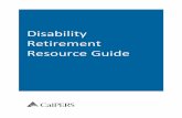 Employer Disability Retirement Resource Guide ... Disability Retirement Resource Guide | . 3 . Overview