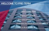 WELCOME TO PRE- TERM - MBA Inside · WELCOME TO PRE- TERM. Build CONNECTIONS. Explore your OPTIONS. ... MBA Career Management • Mock Interviews, Resume Reviews, Office Hours •