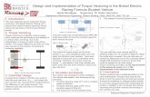 Design and Implementation of Torque Vectoring in the ...mexgh/gherrmann_files/... · vectoring in the Bristol Electric Racing car to improve the vehicle’s lateral dynamics hence,
