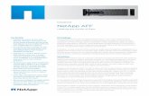NetApp Datasheet - NetApp All Flash FAS...See NetApp All Flash FAS Tech Specs pageb for more details about supported drive types. Host/client OS supported Windows® 2000, Windows Server®