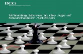 Winning Moves in the Age of Shareholder Activism · 4 Winning Moves in the Age of Shareholder Activism The Activist Landscape: A Quick Scan Since 2009, 15 percent of S&P 500 companies