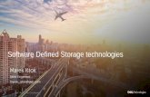 Software Defined Storage technologies - Interway · Hyper-converged infrastructure Software Defined Storage SC S C C Servers Storage and apps run on the same standard x86 servers