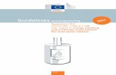 Table of Contents - European Commission · o Energy labelling with a scale from A++ to G for flueless local space heaters using solid fuels and open to chimney local space heaters