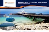Maritime Training Program - aquaculturecouncilwa.com · • Recreational Skippers Ticket (RST) Maritime Simulation Services through our world renowned Broome Maritime Simulation Centre
