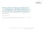 Student Aspirations Higher Education in Central Queensland · higher education (Trow, 1974, 2006) and have encouraged all Australians, including those from previously under-represented
