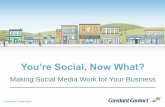 You’re Social, Now What? - Janet Cohen · 2019-05-06 · Pin It button about.pinterest.com /goodies 3. Provide a description and link in your product pins. ... repins, +1s More